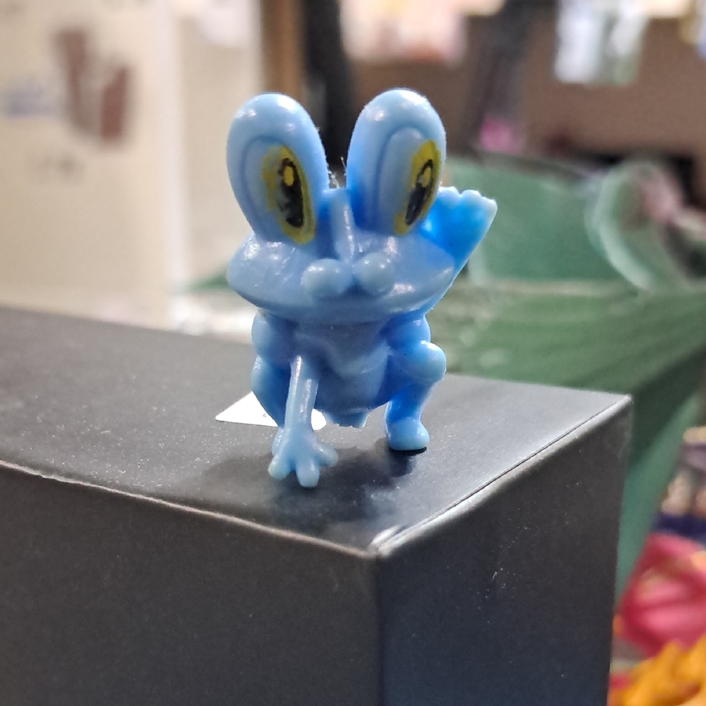 Pokemon Blue Frog Toy for Small Pets